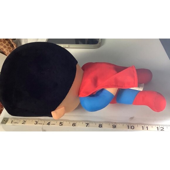 DC Super Friends Superman Plush Doll 12" A&A Global Industries Big Head - Picture 6 of 6